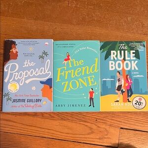 Set of Three Colorful Novels